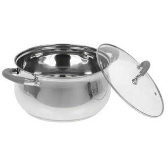  Кастрюля LARA Bell LR02-484 нерж 6,1л 