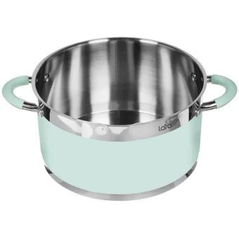  Кастрюля LARA LR02-545 Mint нерж 7,2л 
