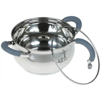  Кастрюля LARA Bell LR02-480 нерж 1.8л 