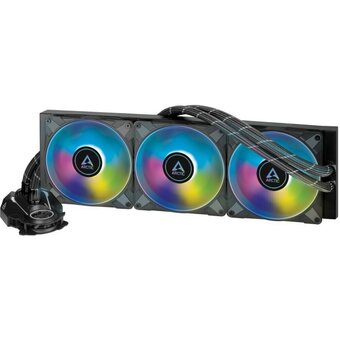  СВО Arctic Liquid Freezer II - 420 A-RGB (ACFRE00109A) Black Multi Compatible All-In-One CPU Water Cooler 