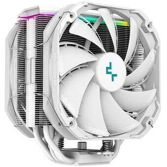  Кулер DEEPCOOL AS500 PLUS WH (R-AS500-WHNLMP-G) 