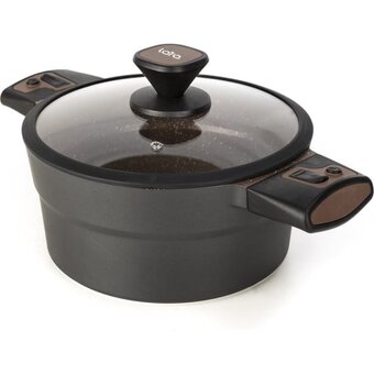  Кастрюля LARA Monaco Choco LR02-300 2.5л 