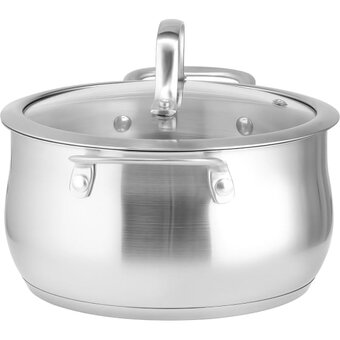  Кастрюля LARA LR02-355 Прованс нерж 7.3л 