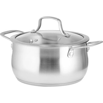  Кастрюля LARA LR02-355 Прованс нерж 7.3л 