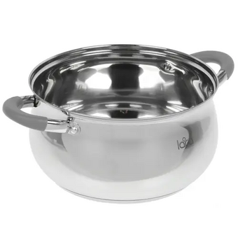  Кастрюля LARA Bell LR02-484 нерж 6,1л 