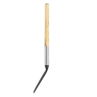  Лопатка LARA LR07-102 нейлон, ручка деревянная, стальной больстер 