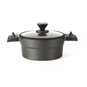  Кастрюля LARA Monaco Choco LR02-301 4.5л 