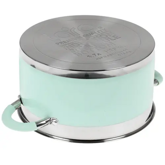  Кастрюля LARA LR02-544 Mint нерж 5,7л 