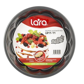  Форма для выпечки LARA LR11-11 Пай 