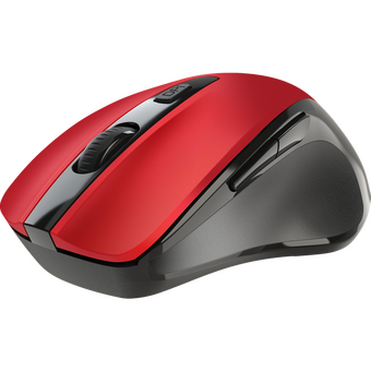  Мышь Defender Prime MB-053 красны (52052), беспроводная оптическая 6D, 800-1600dpi, бесшумн 