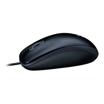  Мышь Logitech M100 (910-005006) USB Optical Wired Dark Grey 