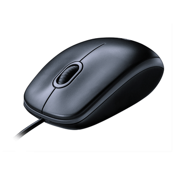  Мышь Logitech M100 (910-005006) USB Optical Wired Dark Grey 