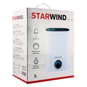  Увлажнитель воздуха Starwind SHC1322 белый 