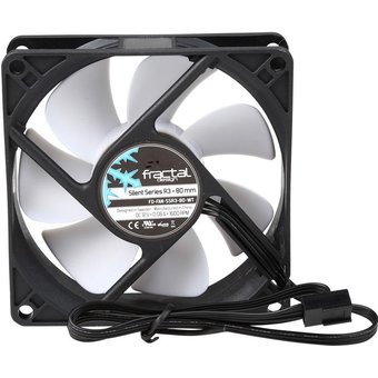  Вентилятор Fractal Design Silent Series R3 80mm FD-FAN-SSR3-80-WT 