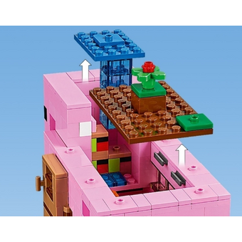  Конструктор Lego Minecraft (21170) The Pig House 