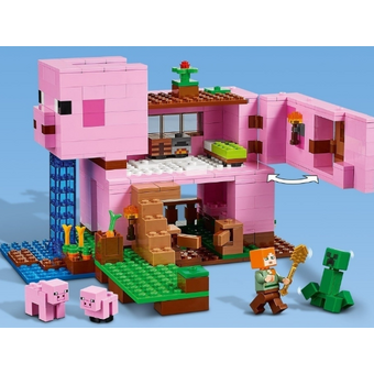  Конструктор Lego Minecraft (21170) The Pig House 
