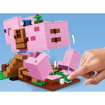  Конструктор Lego Minecraft (21170) The Pig House 