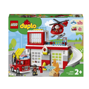  Конструктор Lego Duplo Town (10970) Fire Station & Helicopter 
