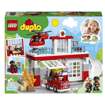  Конструктор Lego Duplo Town (10970) Fire Station & Helicopter 