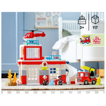  Конструктор Lego Duplo Town (10970) Fire Station & Helicopter 
