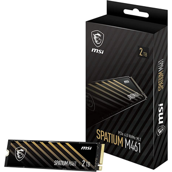  SSD MSI SPATIUM M461 (S78-440Q550-P83) PCIe 4.0 NVMe M.2 2TB 