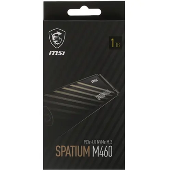  SSD MSI SPATIUM M460 (S78-440L930-P83) PCIe 4.0 NVMe M.2 1TB 