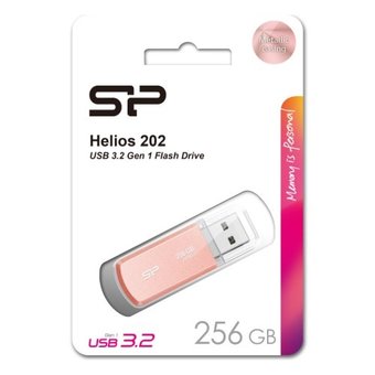  USB-флешка Silicon Power SP256GBUF3202V1P 256Gb Helios 202 Розовое Золото 