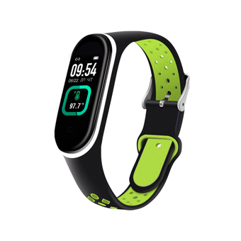  Фитнес-браслет Smarterra Fitmaster TON черно-зеленый 