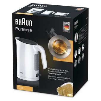  Чайник BRAUN WK3100BK белый 