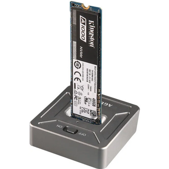  Док Станция SSD AgeStar 31CBNV1C Gray M.2 NVME серый 