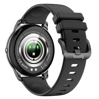  Смарт-часы HOCO Y10 (6931474789822) Amoled, smart sports watch, bright metal (серый) 