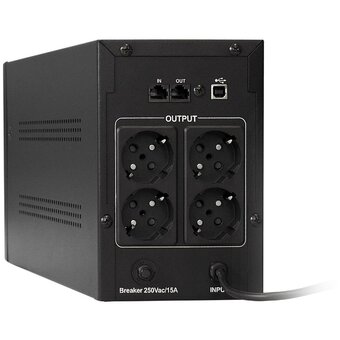  ИБП ExeGate SpecialPro Smart LLB-2200.LCD.AVR.EURO.RJ.USB (EP285531RUS) 2200VA/1300W 