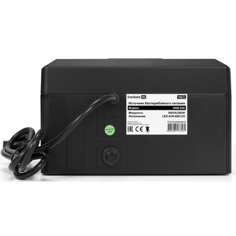  ИБП ExeGate Neo NNB-600.LED.AVR.8SH.CH (EX293853RUS) 600VA/360W Black 