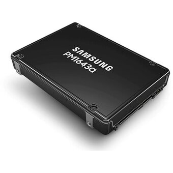  SSD Samsung Enterprise PM1643a MZILT3T2HBLS-00007, 2.5"(SFF), 3200GB, SAS, 12Gb/s, R2100/W2000Mb/s, IOPS(R4K) 450K/90K, MTBF 2M 