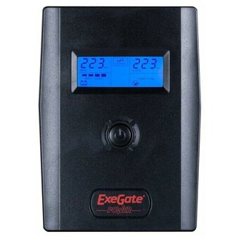  ИБП Exegate Power Smart ULB-800 LCD (EP212517RUS) 800VA, Black 