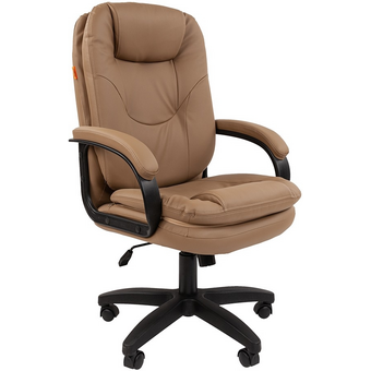  Кресло Chairman 668LT (7114864) экопремиум бежевый 