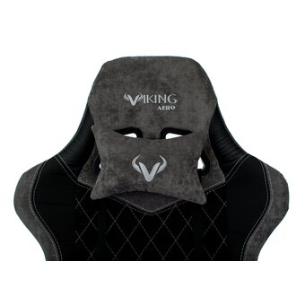  Кресло Zombie Viking 7 Knight Fabric (Viking 7 Knight B) текстиль/эко.кожа черный 