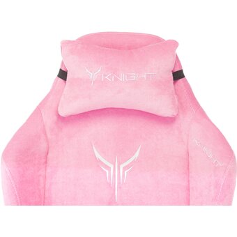  Кресло Knight N1 Pink Fabric Velvet 36 розовый 