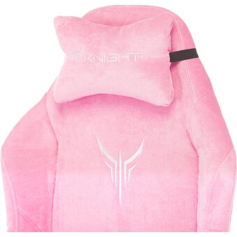  Кресло Knight N1 Pink Fabric Velvet 36 розовый 