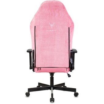  Кресло Knight N1 Pink Fabric Velvet 36 розовый 