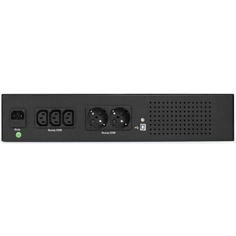  ИБП ExeGate ServerRM UNL-2000.LCD.AVR.2SH.3C13.USB.2U (EX293851RUS) 2000VA/1200W Black 