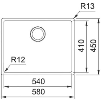  Мойка FRANKE BXX 210-54 127.0677.190 нерж полир 