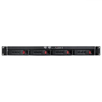  Корпус Exegate Pro 1U660-HS04 EX265517RUS RM 19", высота 1U, глубина 660, БП 300DS, 4xHotSwap, USB 