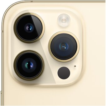  Смартфон Apple A2893 iPhone 14 Pro Max (MQ9D3VC/A) 256Gb 6Gb iOS 16 золотой 