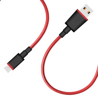  Кабель USB Micro Krutoff Modern, 1m (красный) 