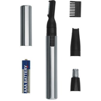  Триммер Wahl Micro Groomsman черный (насадок 3шт) 