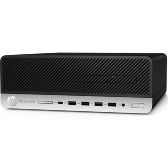  ПК HP ProDesk 405 G4 9DP16EA SFF Ryzen 5 PRO 2400G (3.6)/16Gb/SSD256Gb/Vega 11/DVDRW/CR/Win10 Pro 64/GbitEth/180W/кл/мышь/черный 