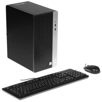  ПК HP ProDesk 400 G6 MT (7EM15EA) i5 9500 (3)/16Gb/SSD512Gb/UHDG 630/DVDRW/Win10 Pro 64/GbitEth/180W/клав/мышь/черный 