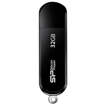  USB-флешка Silicon Power SP032GBUF2322V1K 32GB LuxMini 322 Черный 