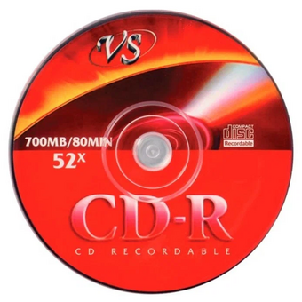  Диск CD-RW VS (PERFEO) (VSCDRWB5001) 80 4-12x Bulk/50 